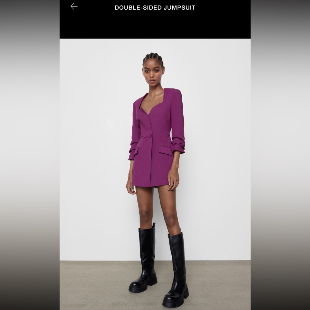 Zara double-sided jumpsuit